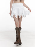Flared Ruffle Mini Skirt CU520