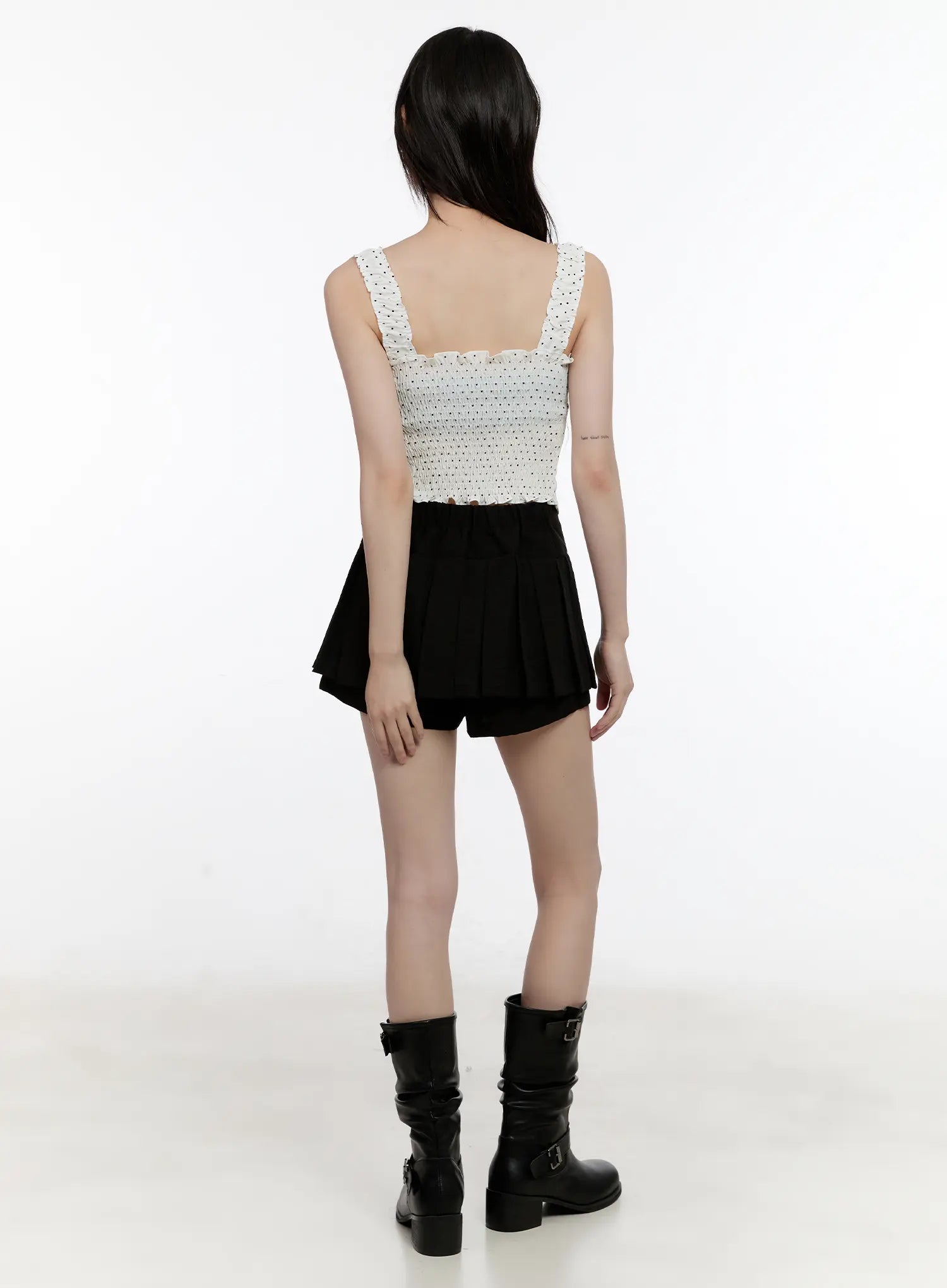 Pleated Mini Skirt CL507