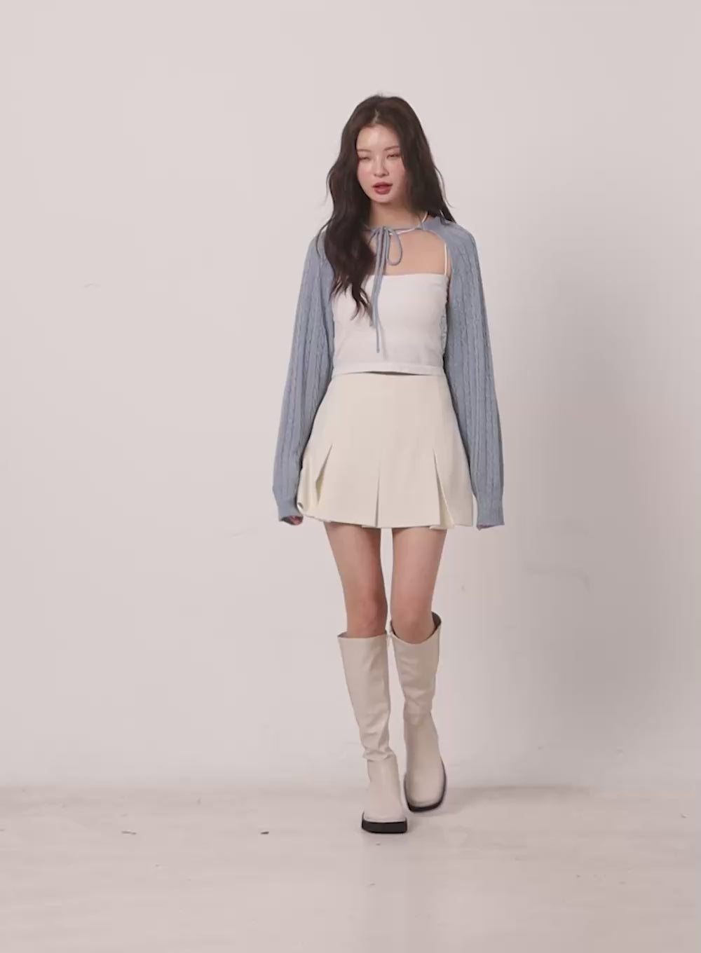 Essential Pleated Mini Skirt CA502